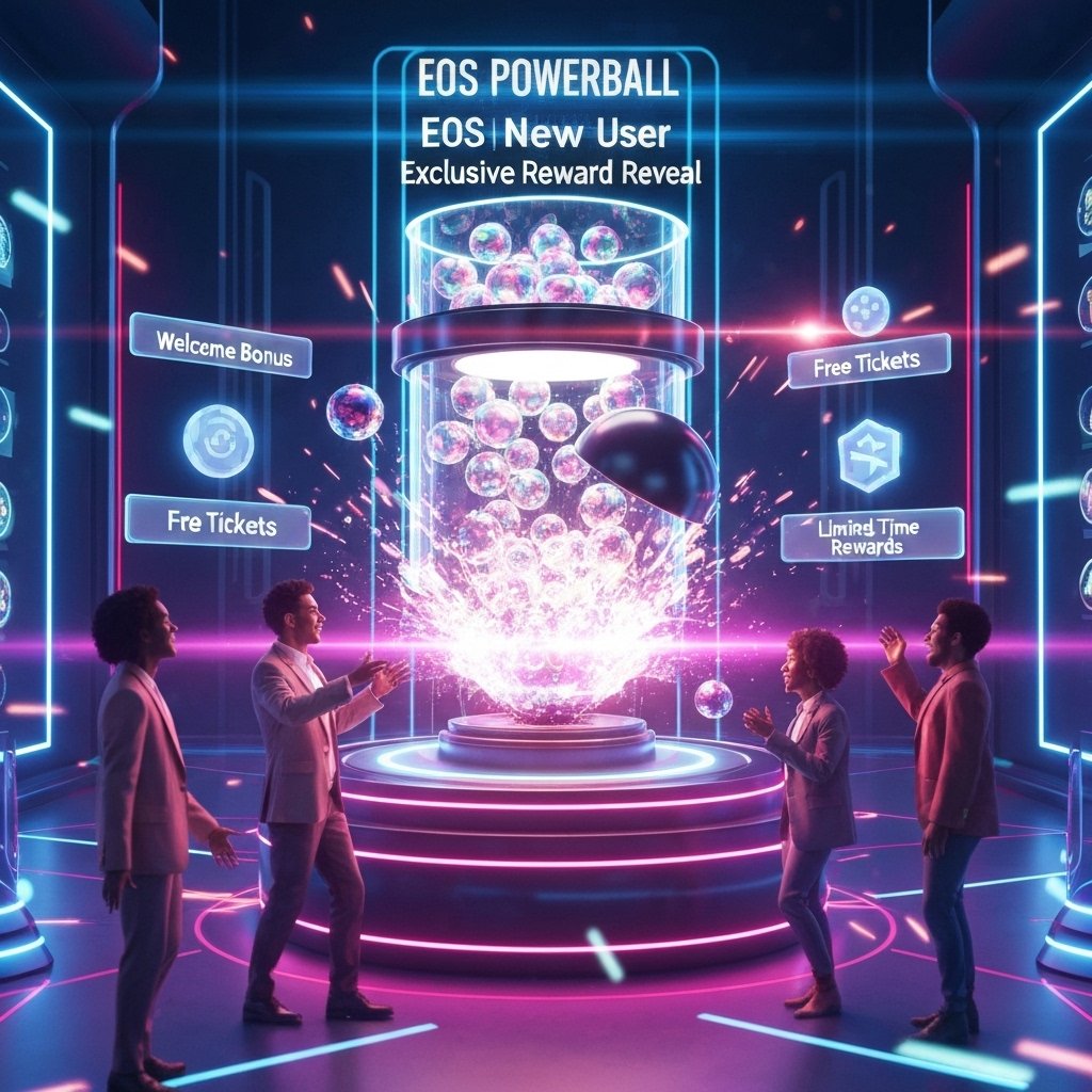 EOS파워볼 신규유저 한정 리워드 공개 관련 이미지