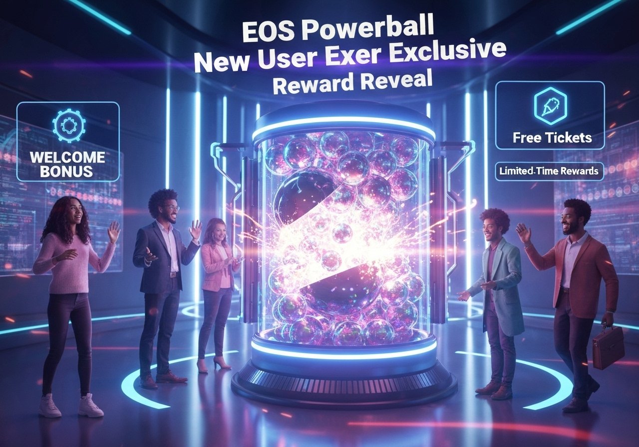 EOS파워볼 신규유저 한정 리워드 공개