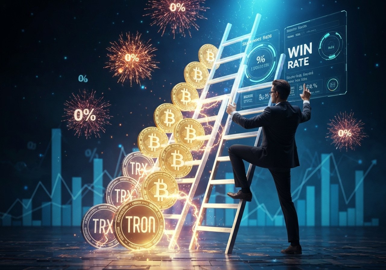 코인사다리 트론/비트코인 조합으로 승률 폭발, 전문가만 아는 스킬